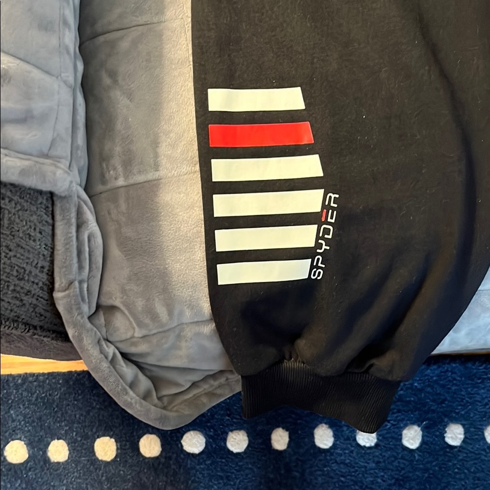 Spyder Black Jogger Sweatpants with Elastic Waistband - Picture 9 of 10